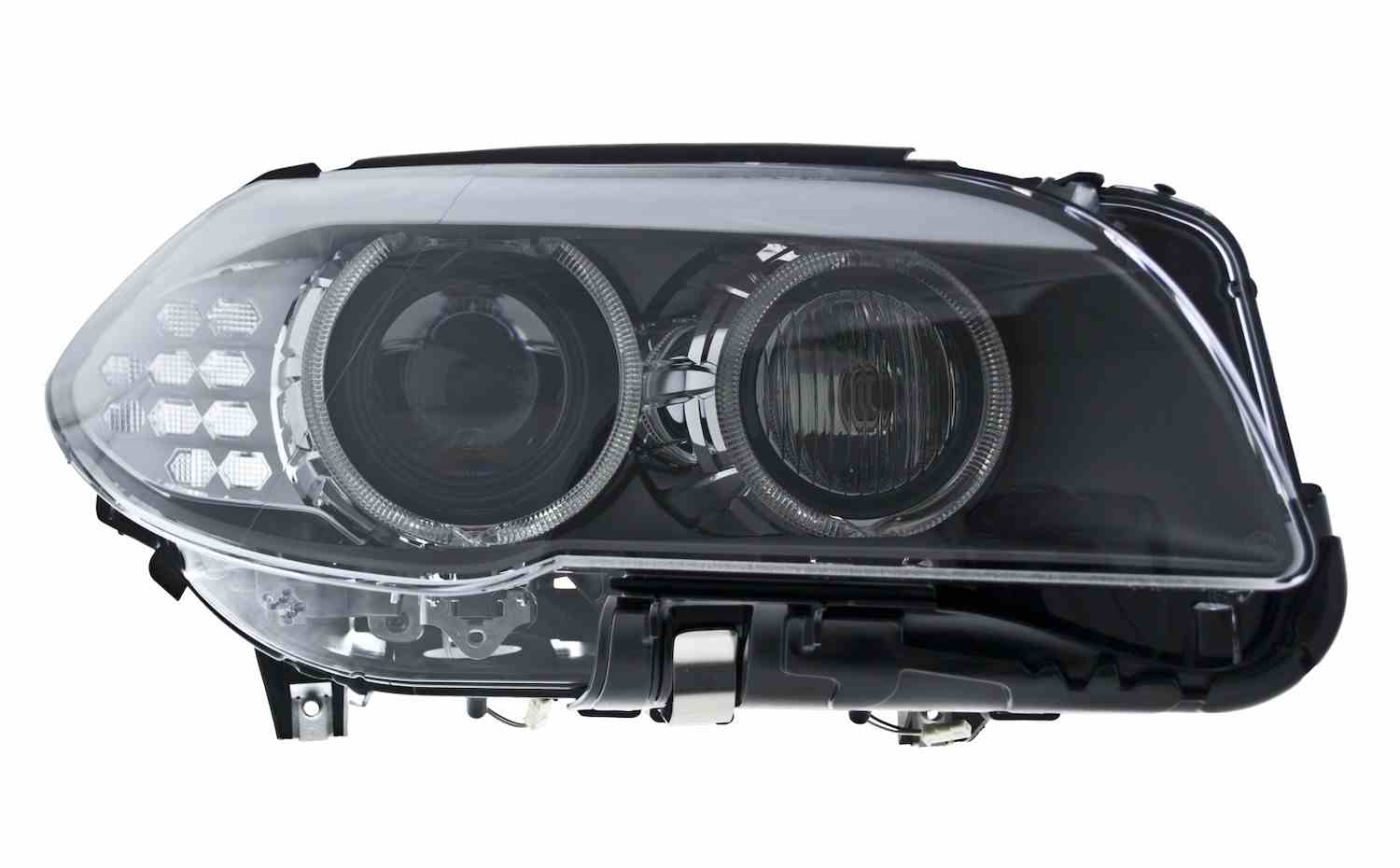 Front View of Front Right Headlight Assembly HELLA 010131661