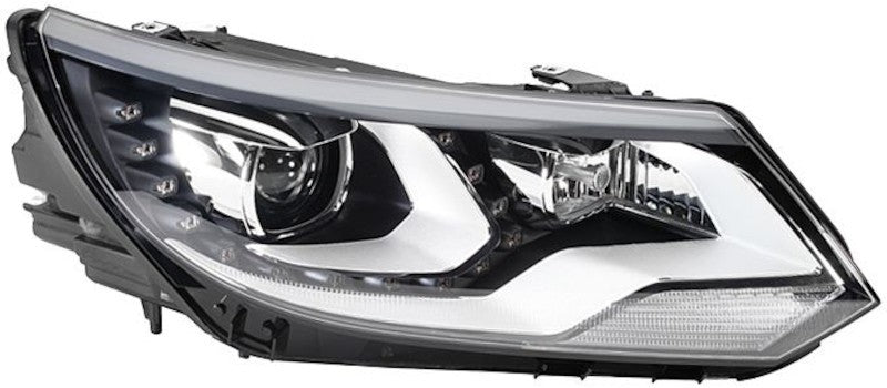 Front View of Front Right Headlight Assembly HELLA 010748361