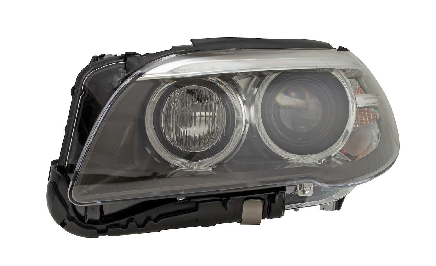 Front View of Front Left Headlight Assembly HELLA 011087951