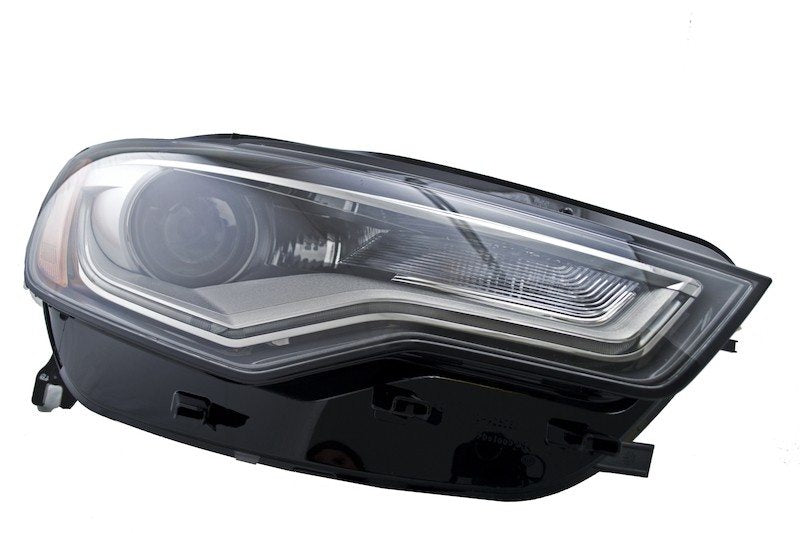 Front View of Front Right Headlight Assembly HELLA 011150401