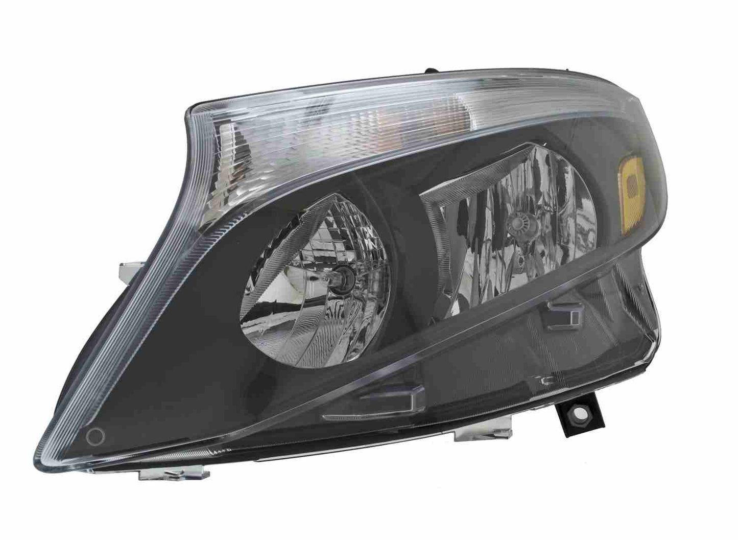 Front View of Front Left Headlight Assembly HELLA 011284551