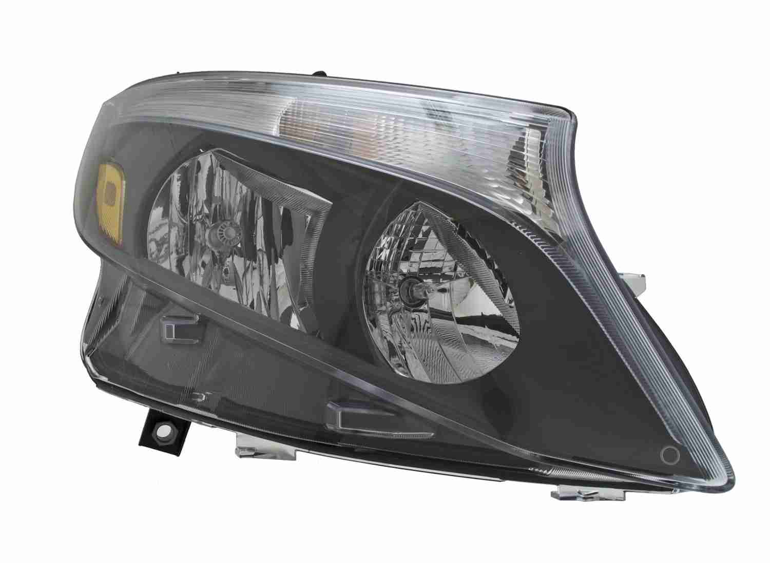 Front View of Front Right Headlight Assembly HELLA 011284561