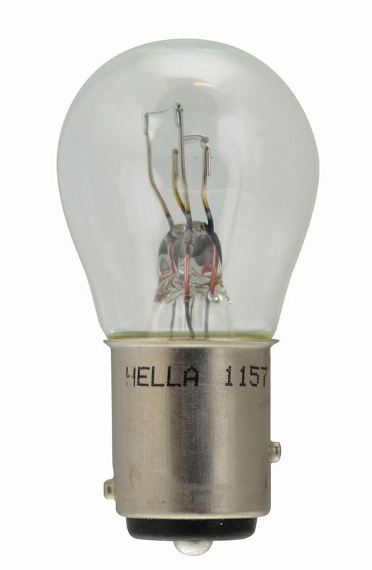 Front View of Back Up Light Bulb HELLA 1157TB