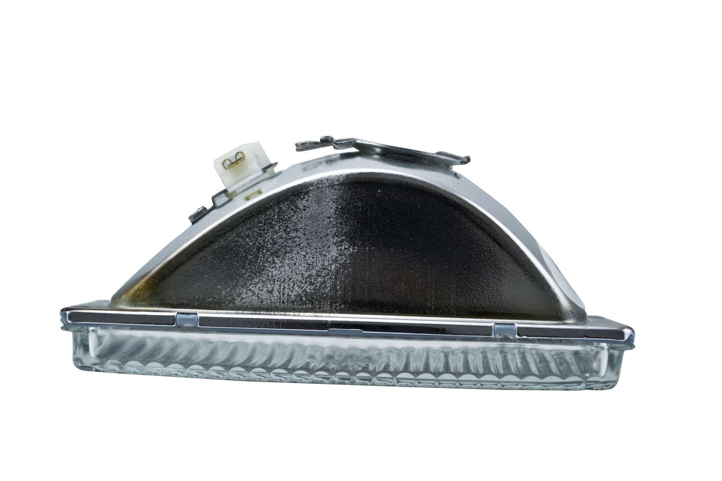 Back View of Front Left Fog Light Lens HELLA 123581001