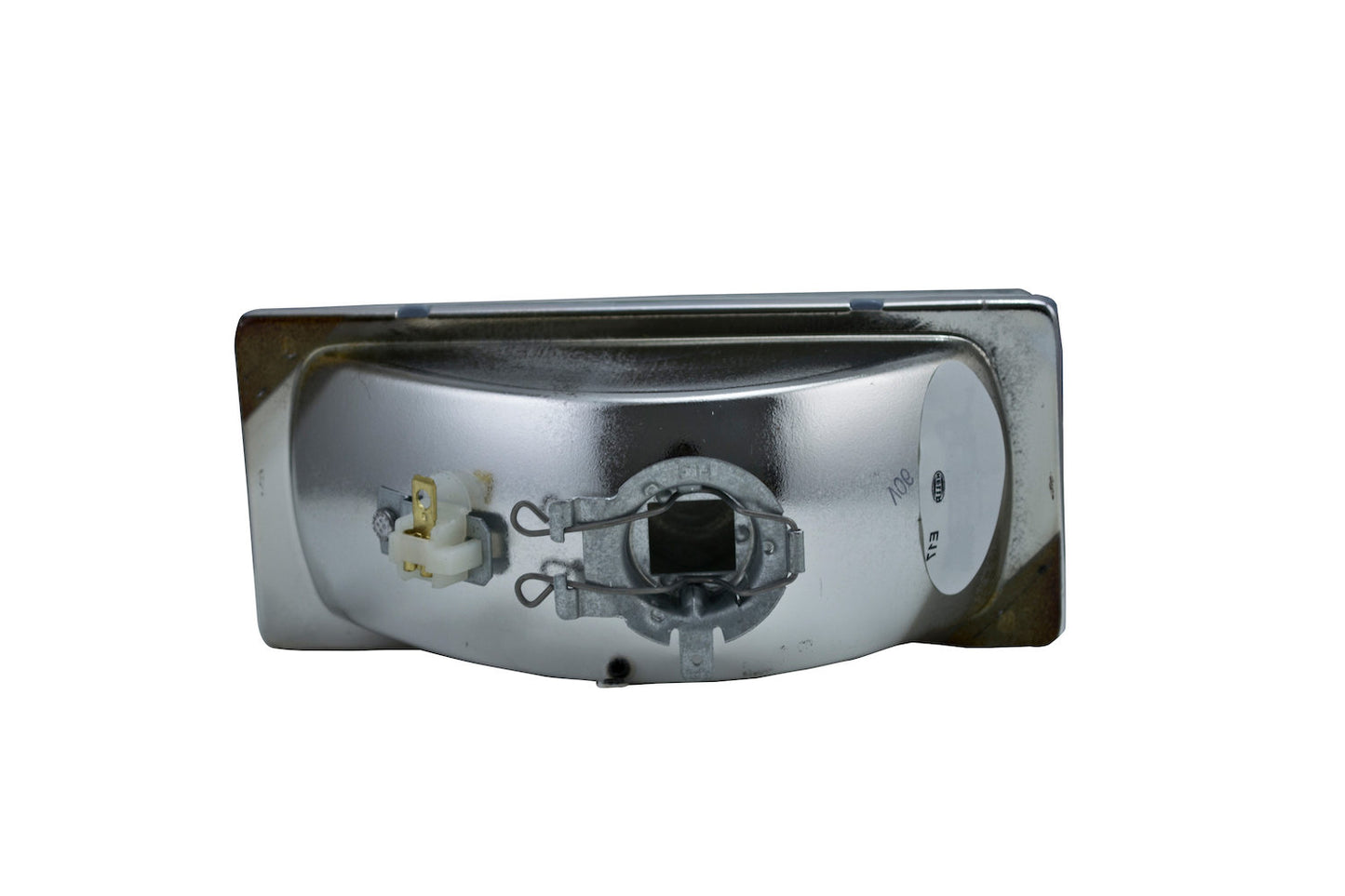 Bottom View of Front Right Fog Light Lens HELLA 123582001