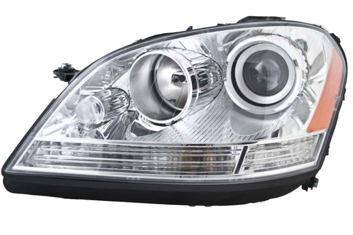 Front View of Front Left Headlight Assembly HELLA 263036051