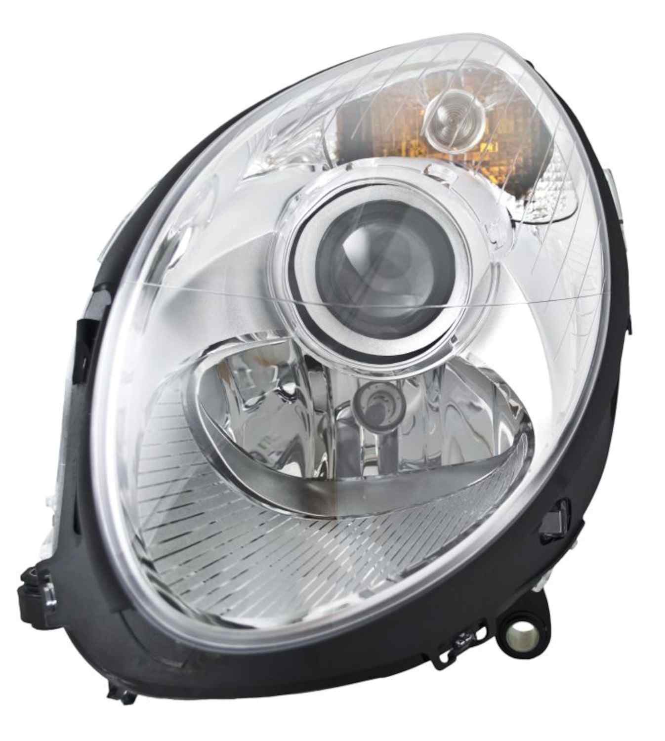 Front View of Front Left Headlight Assembly HELLA 263037051