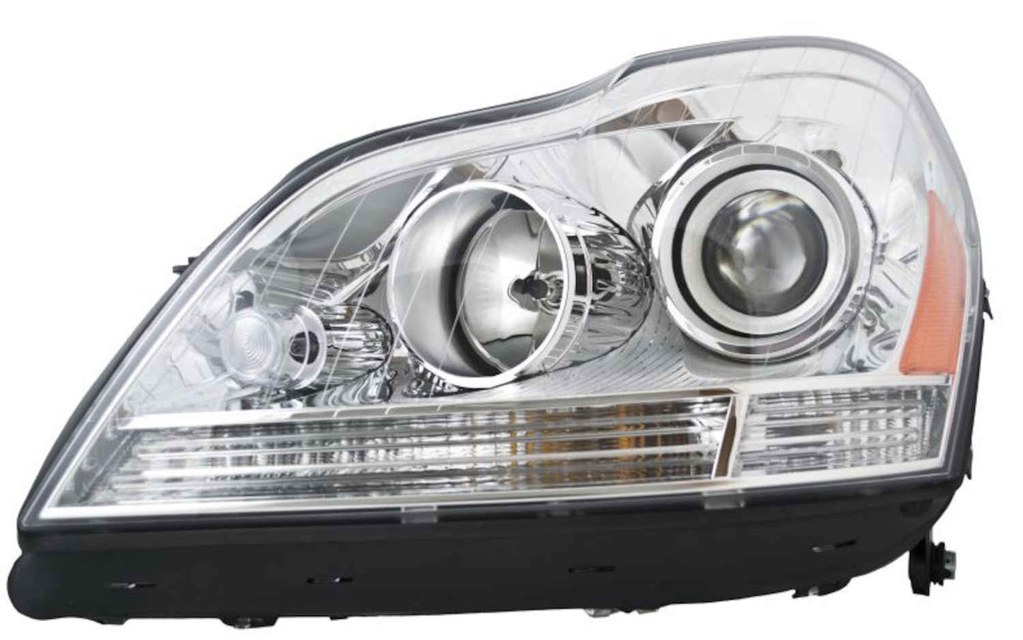 Front View of Front Left Headlight Assembly HELLA 263400051