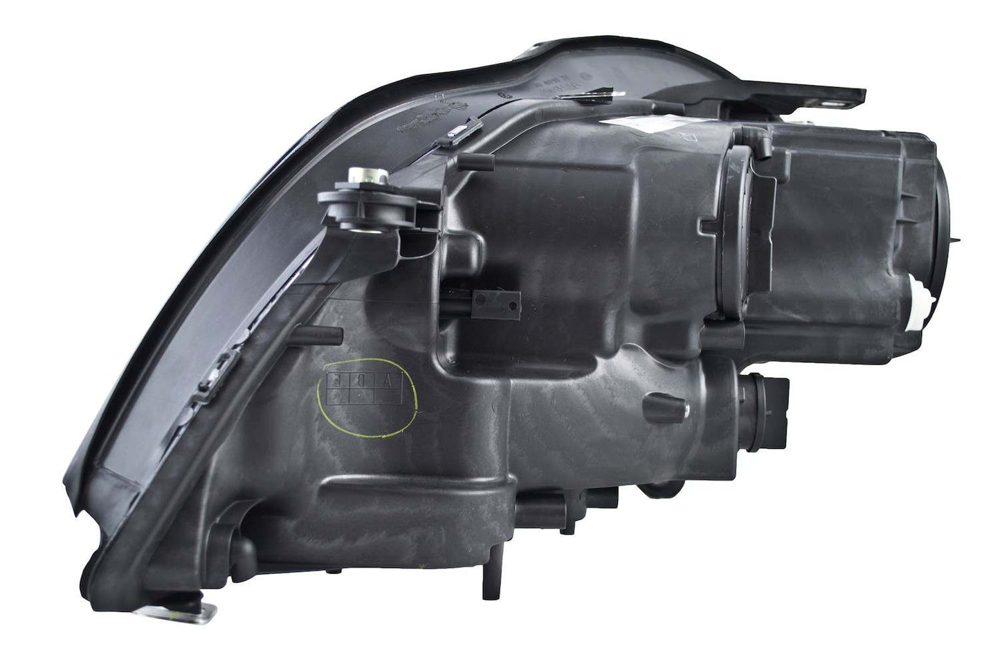 Bottom View of Front Right Headlight Assembly HELLA 263400061