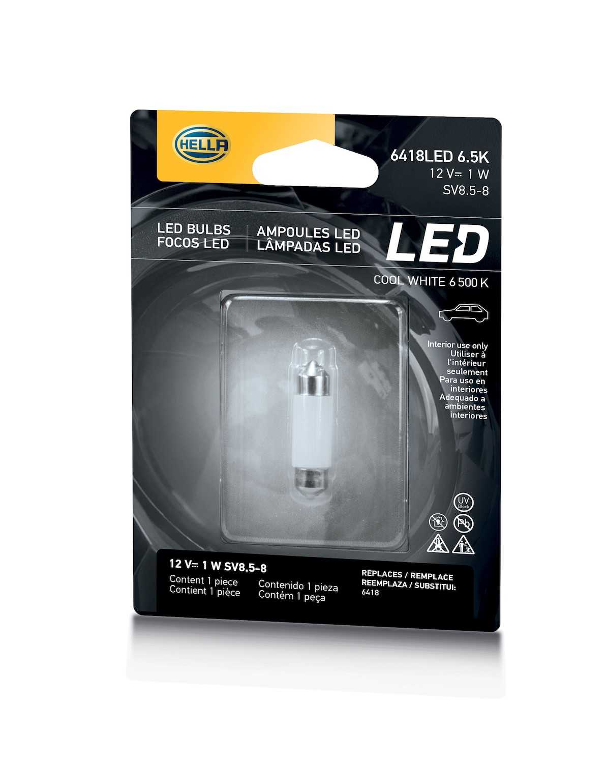 Ash Tray Light Bulb 6418LED6.5K