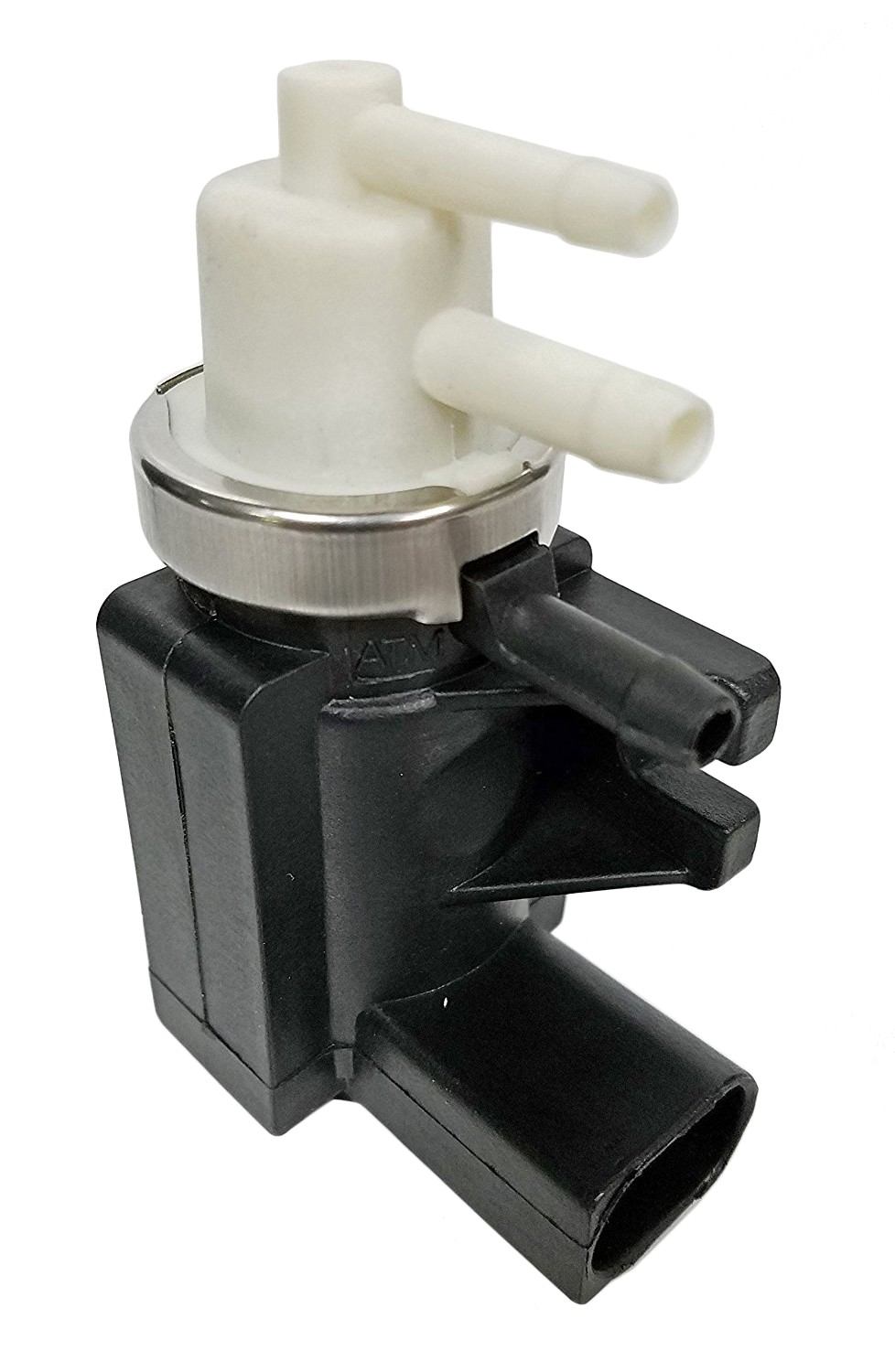 Left View of Turbocharger Wastegate Vacuum Actuator and Solenoid Connector HELLA 7.00868.02.0