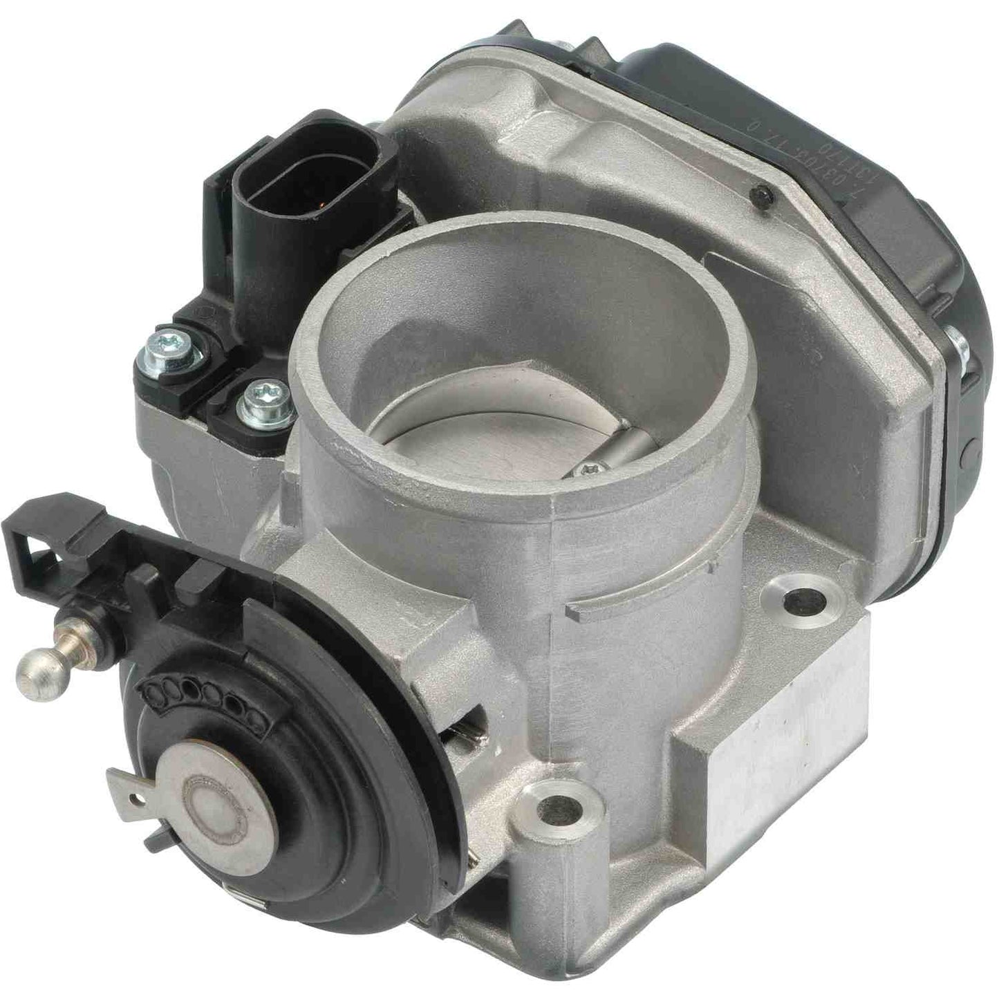 Angle View of Electronic Throttle Body Module HELLA 7.03703.17.0