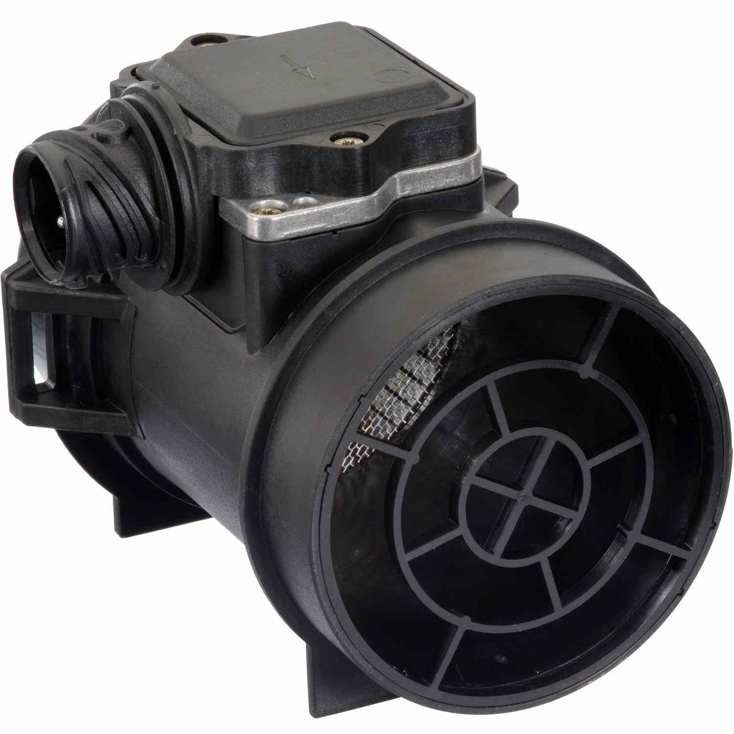 Front View of Mass Air Flow Sensor HELLA 7.07759.16.0