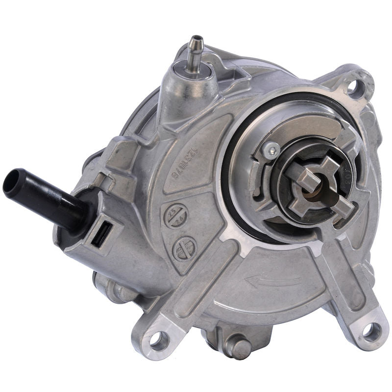 Angle View of Power Brake Booster Vacuum Pump HELLA 7.24807.41.0