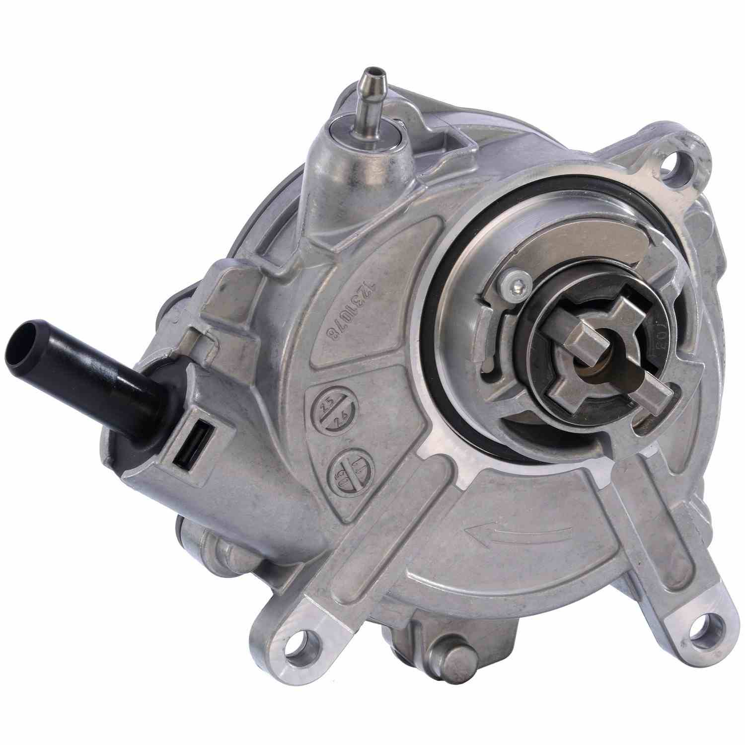 Front View of Power Brake Booster Vacuum Pump HELLA 7.24807.41.0