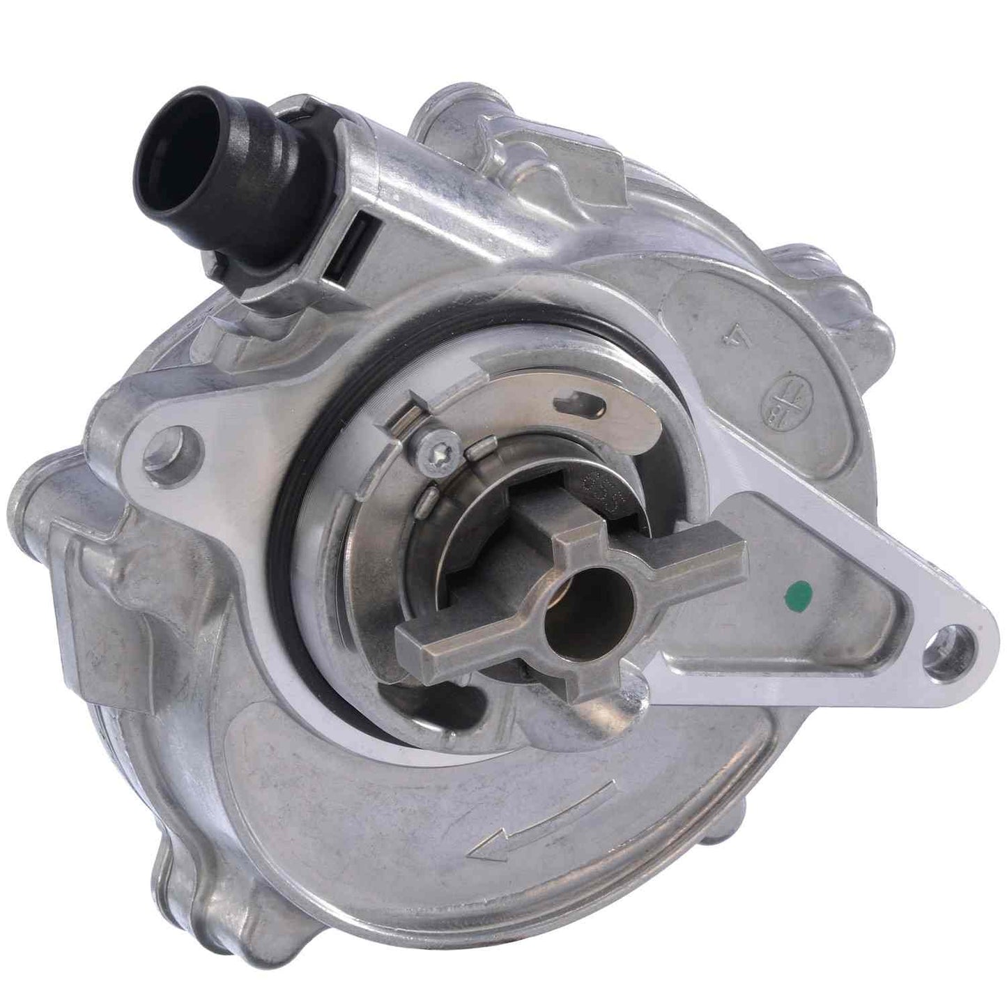 Angle View of Power Brake Booster Vacuum Pump HELLA 7.24807.58.0