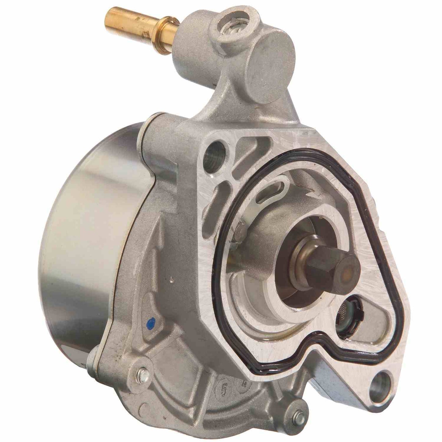 Angle View of Power Brake Booster Vacuum Pump HELLA 7.28237.05.0