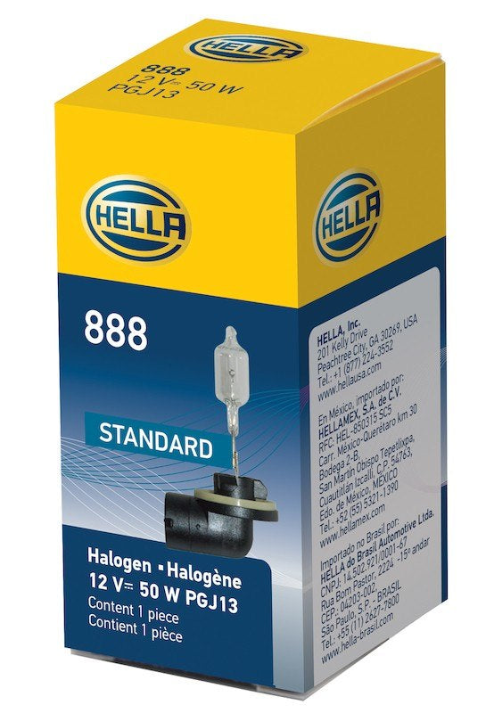 Package View of Cornering Light Bulb HELLA 888