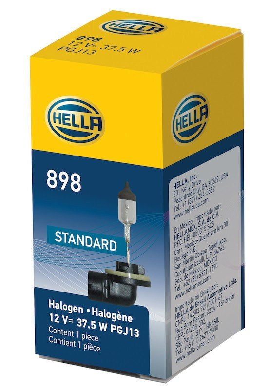 Package View of Front Fog Light Bulb HELLA 898