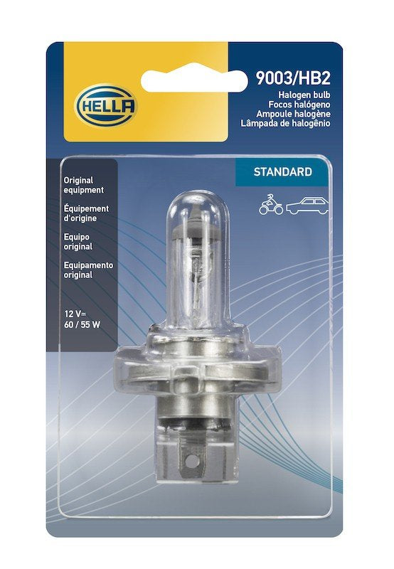 Package View of Daytime Running Light Bulb HELLA 9003SB