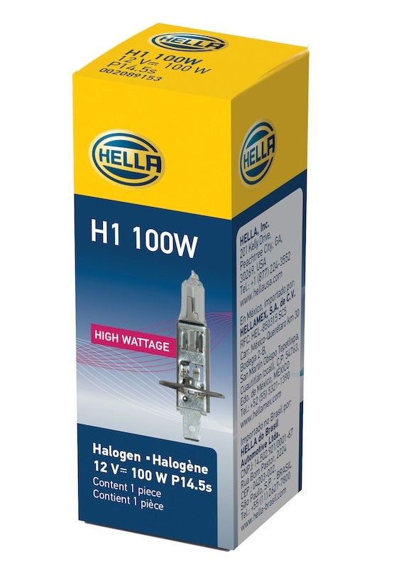 Package View of Daytime Running Light Bulb HELLA H1100W