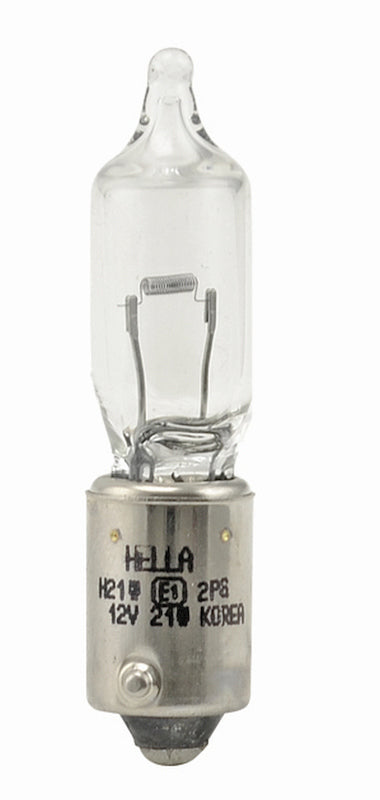 Front View of Center High Mount Stop Light Bulb HELLA H21W