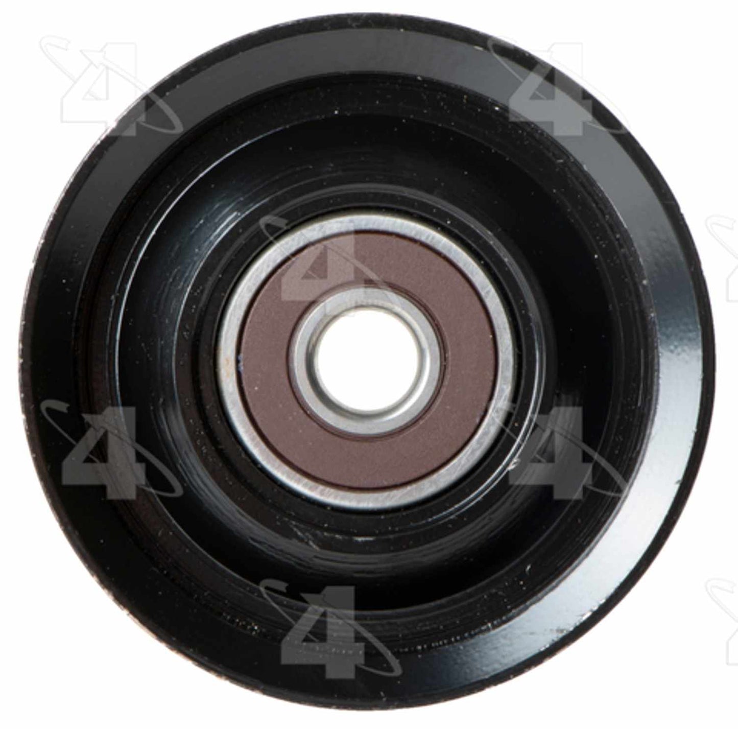 Front View of Accessory Drive Belt Idler Pulley HAYDEN 5002