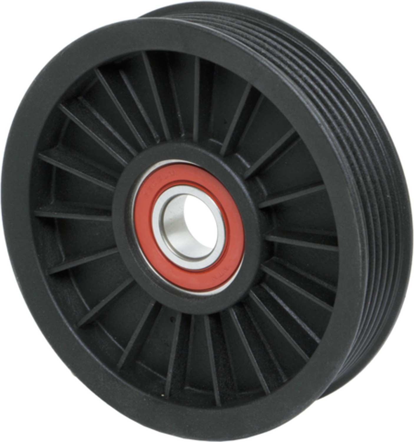 Angle View of Accessory Drive Belt Idler Pulley HAYDEN 5010