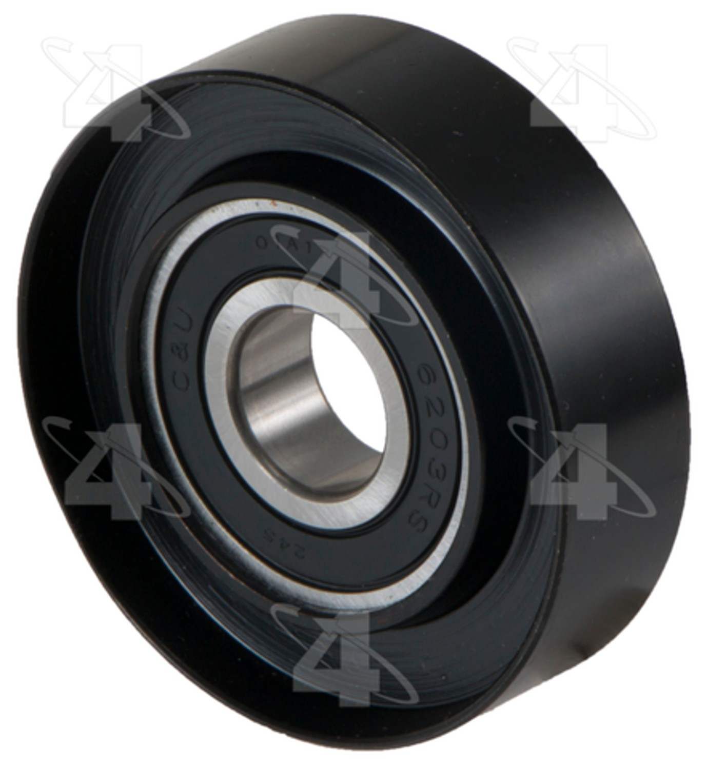 Angle View of Accessory Drive Belt Tensioner Pulley HAYDEN 5084