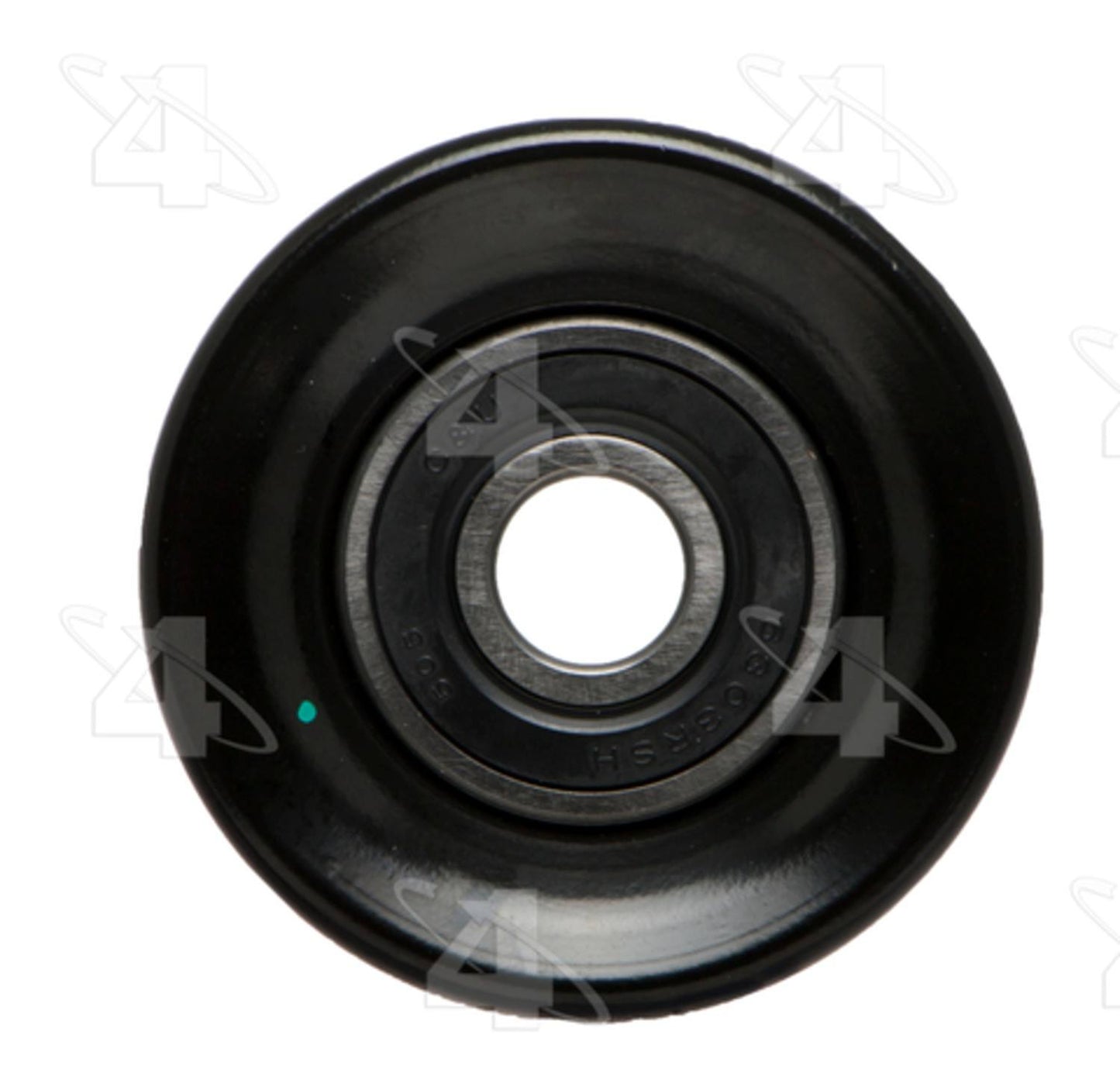 Front View of Accessory Drive Belt Idler Pulley HAYDEN 5936