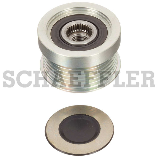 Top View of Alternator Decoupler Pulley INA EA0072