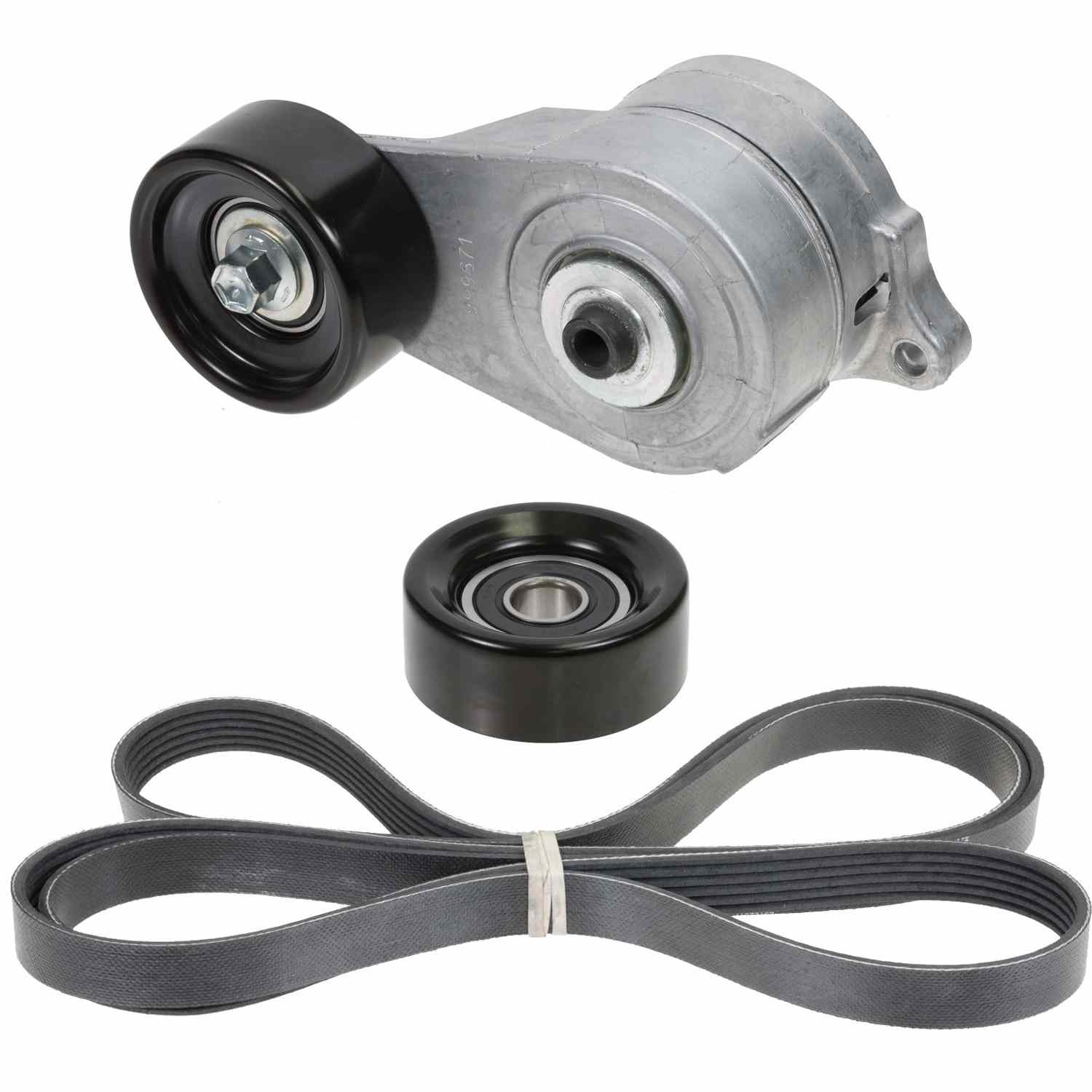 Front View of Accessory Drive Belt Tensioner Kit INA FB30201K