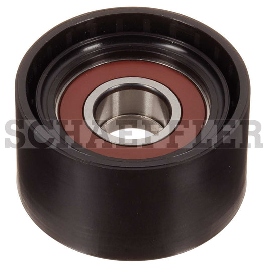 Top View of Accessory Drive Belt Idler Pulley INA FP02341