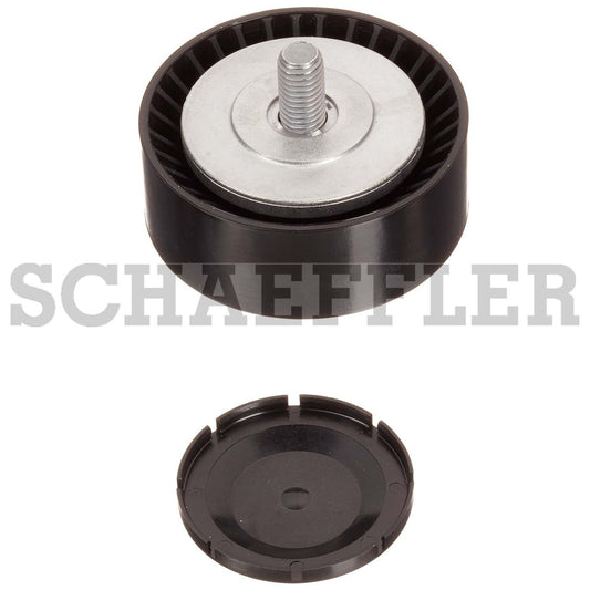 Top View of Accessory Drive Belt Idler Pulley INA FP03421