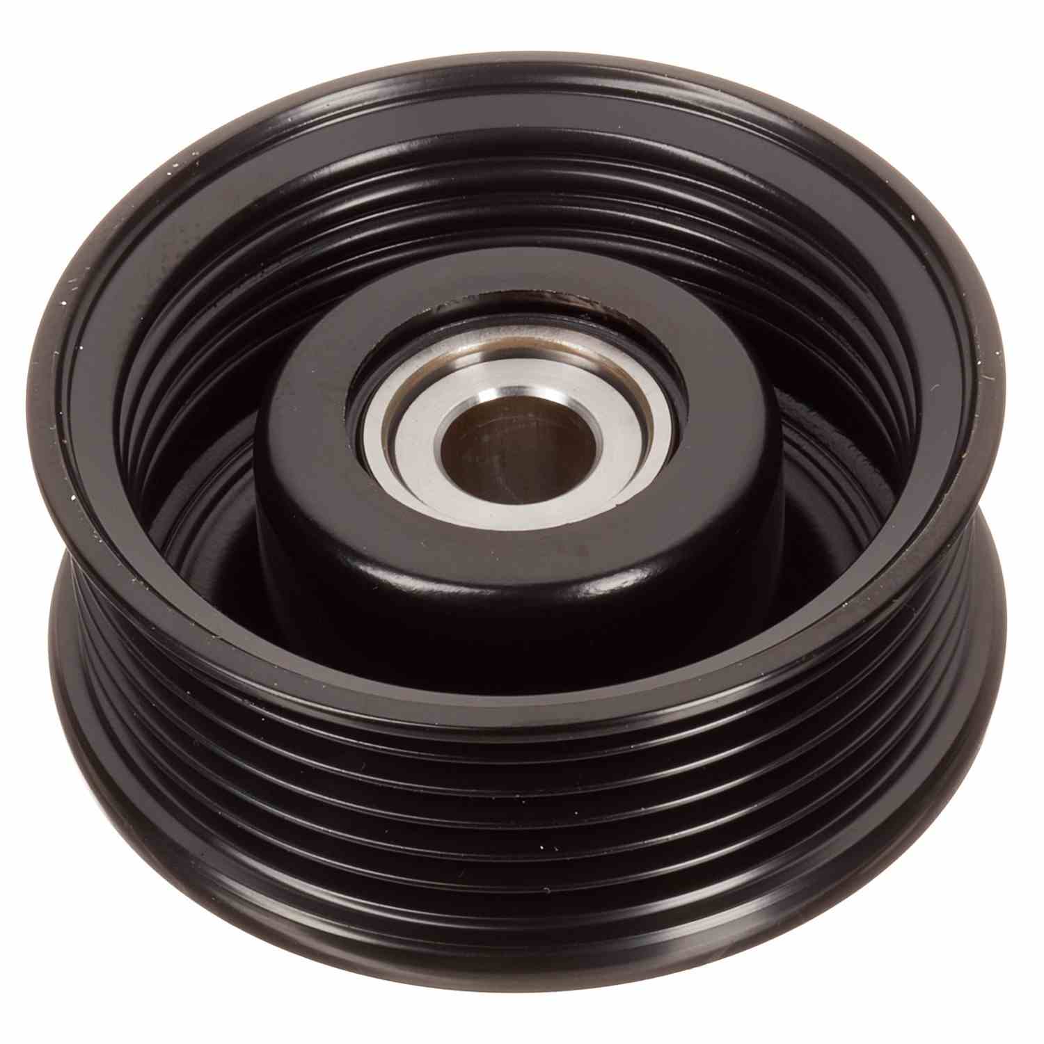 Angle View of Left Accessory Drive Belt Idler Pulley INA FP03802