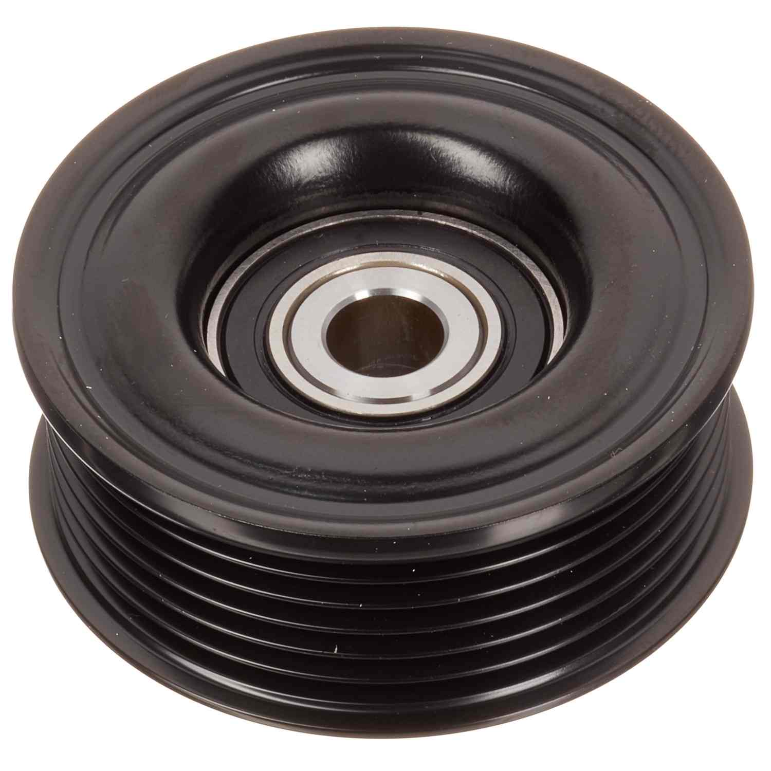 Front View of Left Accessory Drive Belt Idler Pulley INA FP03802