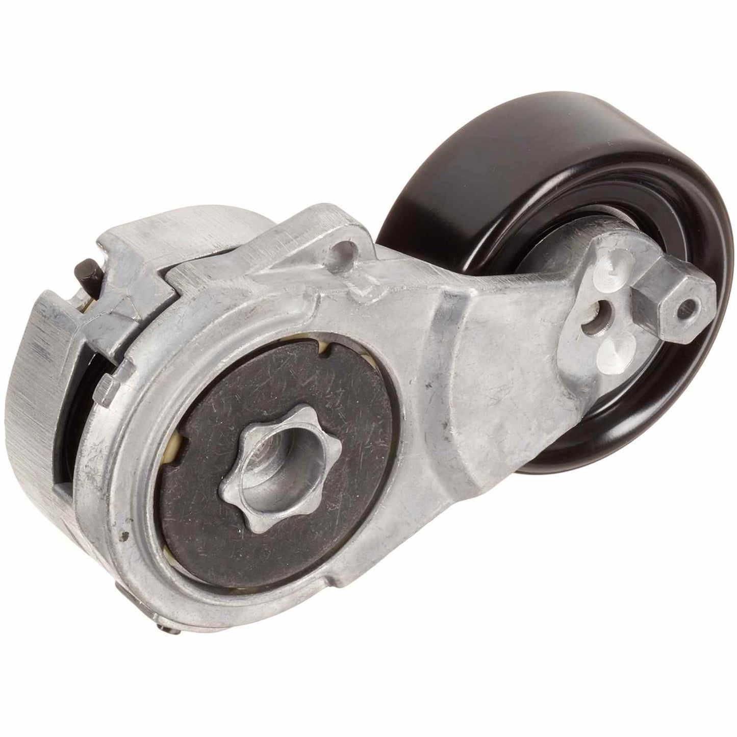 Angle View of Accessory Drive Belt Tensioner Assembly INA FT40442