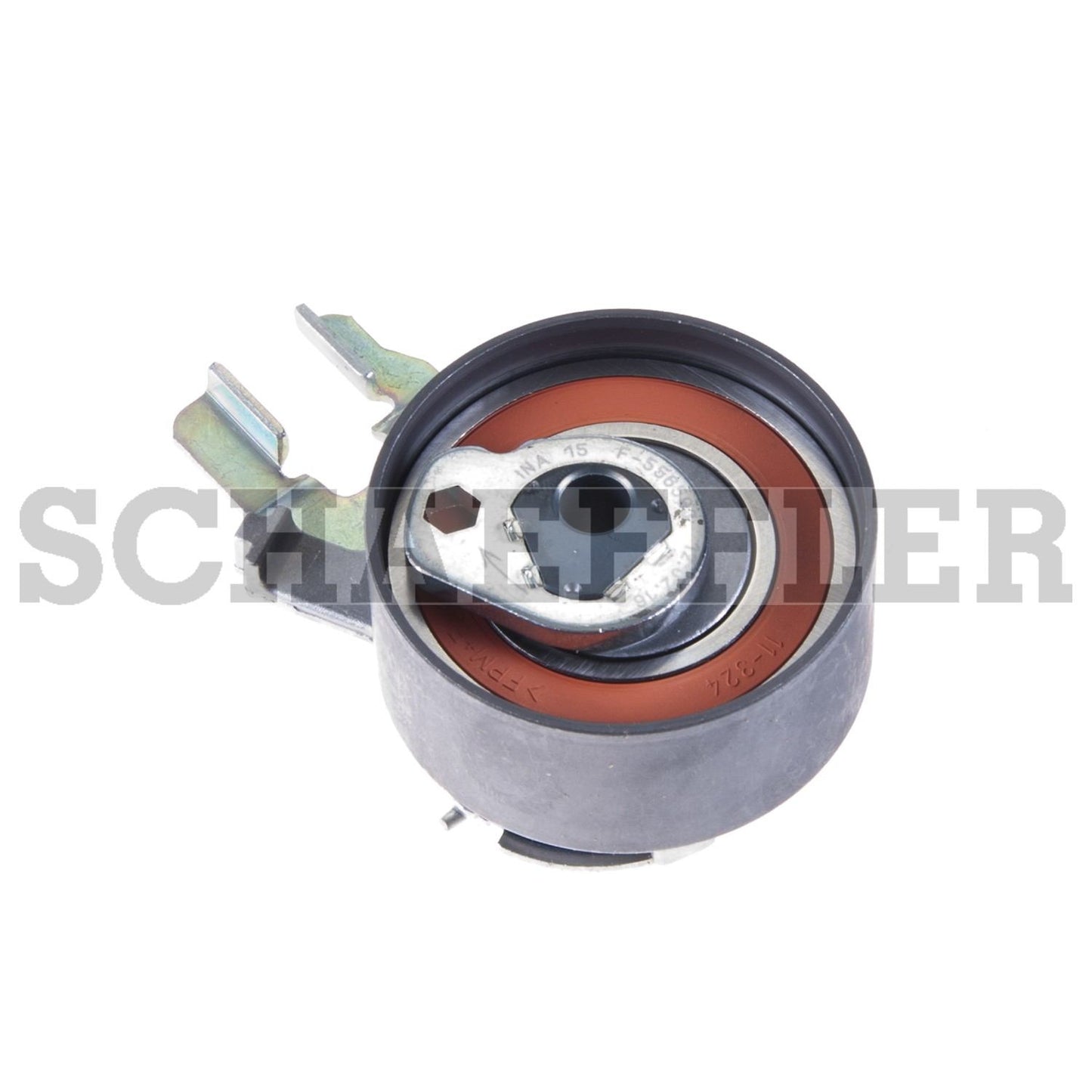 Top View of Engine Timing Belt Tensioner INA ZP07861