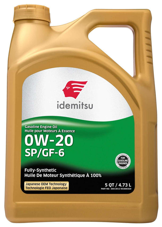 Back View of Engine Oil IDEMITSU 30013012-95300C020