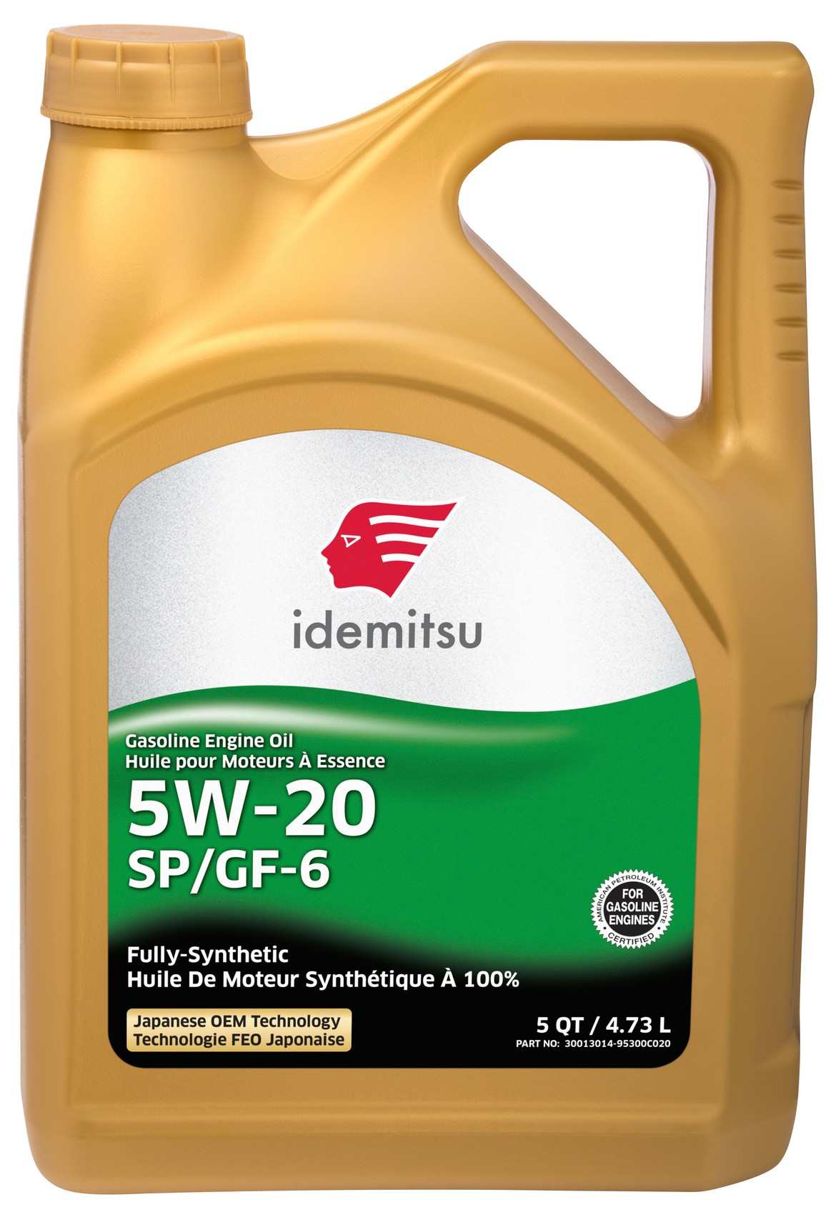 Front View of Engine Oil IDEMITSU 30013014-95300C020