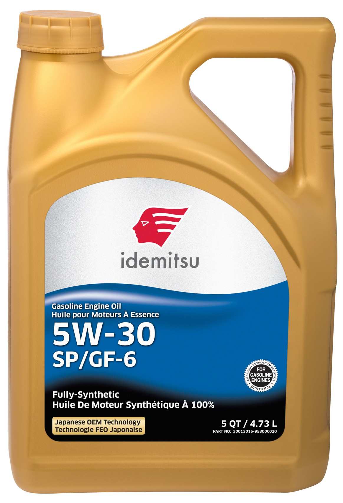 Front View of Engine Oil IDEMITSU 30013015-95300C020