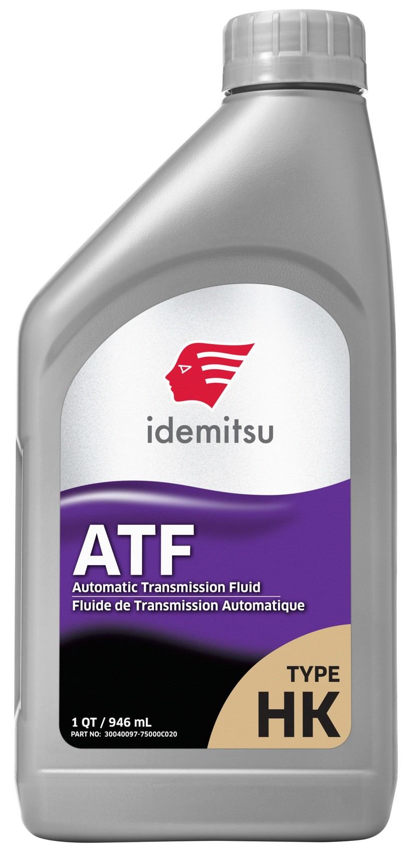 Front View of Automatic Transmission Fluid IDEMITSU 30040097-75000C020