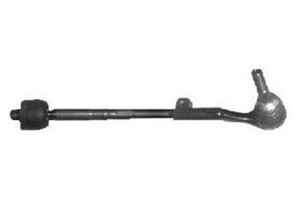 Front View of Front Right Steering Tie Rod End Assembly SUSPENSIA X05TA0858