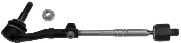 Front View of Front Left Steering Tie Rod End Assembly SUSPENSIA X05TA6464