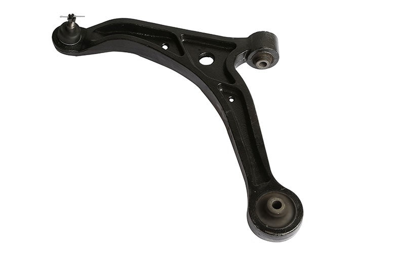 Front View of Front Left Suspension Control Arm and Ball Joint Assembly SUSPENSIA X17CJ0028