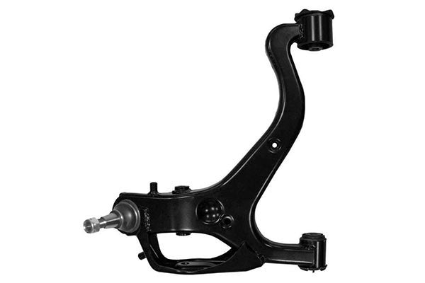 Front View of Front Left Suspension Control Arm and Ball Joint Assembly SUSPENSIA X25CJ2113