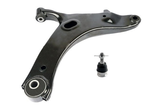 Front View of Front Right Suspension Control Arm and Ball Joint Assembly SUSPENSIA X47CJ0185