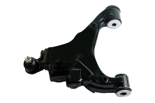 Front View of Front Left Suspension Control Arm and Ball Joint Assembly SUSPENSIA X50CJ7050