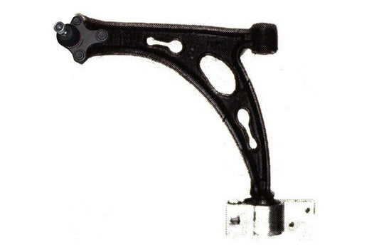 Front View of Front Left Suspension Control Arm and Ball Joint Assembly SUSPENSIA X52CJ4382