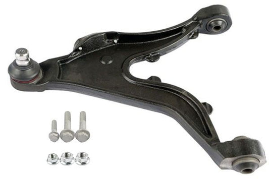 Front View of Front Left Suspension Control Arm and Ball Joint Assembly SUSPENSIA X53CJ4553